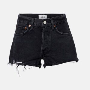 AGOLDE Parker Denim Shorts Black Size 26